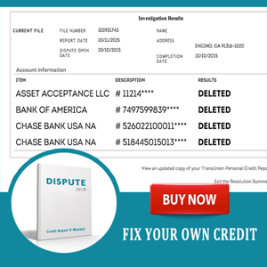 Dispute banner ad